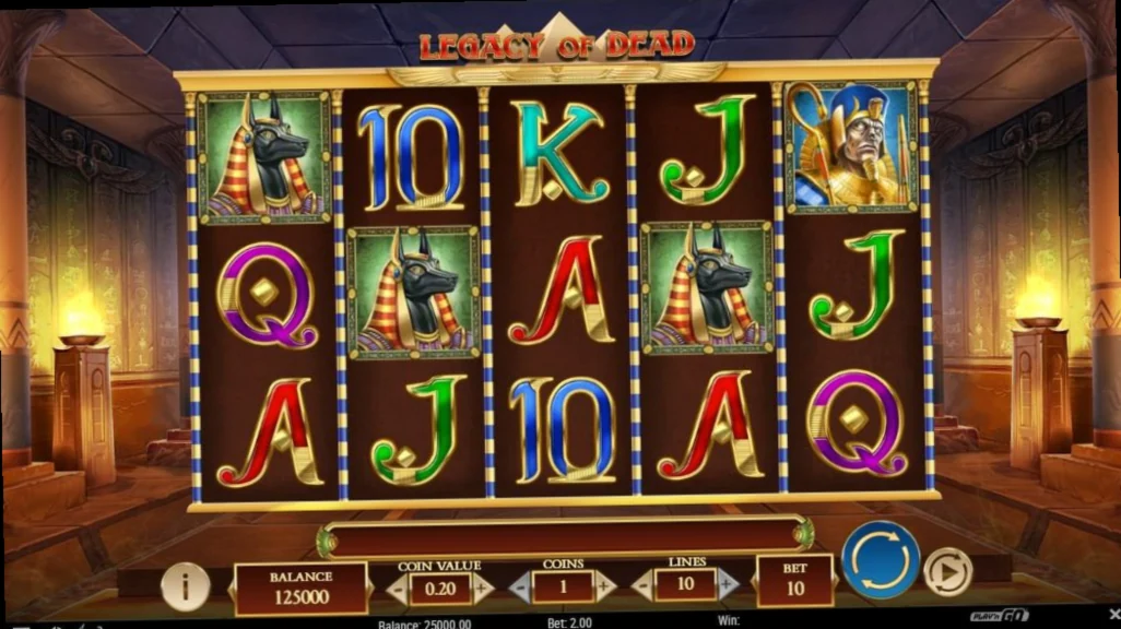 Legacy of Dead by Play'n GO